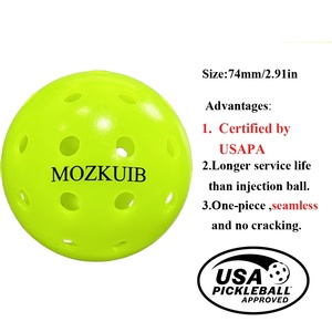 Échantillon gratuit 6 pièces Sac en filet pour pickleball Approuvé par l'USAPA Prix de gros personnalisé Pickleball coloré pour jeu en plein air Pickleball en plastique - Product Image 3