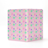 Carnet à couverture rigide personnalisé avec motif d'étoiles scintillantes pour les enfants, les filles, les fournitures scolaires, impression de logo personnalisée, vente en gros