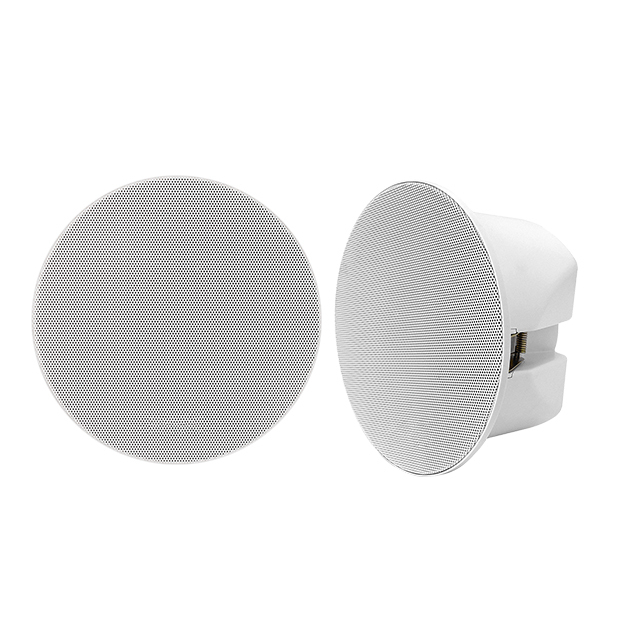 100v 70v Commercial Abs 6w Customized Airplay Ceiling Speaker with Transformer Professional Audio Stereo Sound Ceiling Speaker