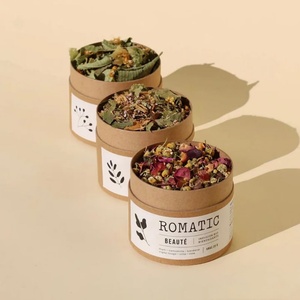 Customized Design Eco-Friendly Paperboard Cylinder <b>Container</b> Recyclable Food Grade Packaging for Coffee Tea Serving Paper Tube - Product Image 6