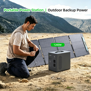 Station d'alimentation portable ASGOFT 2 kWh 2000 Wh 1200 W LiFePO4 avec charge rapide USB pour camping, extérieur et secours d'urgence - Product Image 2