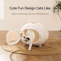 Machine de séchage de toilettage de poils d'animaux entièrement automatique Boîte de sèche-chat professionnelle Salle de séchage pour animaux de compagnie Sèche-cheveux pour animaux de compagnie