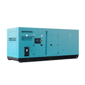 Containerized type 60hz 1000kw soundproof diesel generator 1250kva genset price with Cummins engine