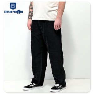 Squadra <span class=keywords><strong>blu</strong></span> | <span class=keywords><strong>Pantaloni</strong></span> <span class=keywords><strong>di</strong></span> <span class=keywords><strong>velluto</strong></span> <span class=keywords><strong>a</strong></span> <span class=keywords><strong>coste</strong></span> personalizzati da uomo con logo <span class=keywords><strong>pantaloni</strong></span> larghi in <span class=keywords><strong>velluto</strong></span> <span class=keywords><strong>a</strong></span> <span class=keywords><strong>coste</strong></span> larghi <span class=keywords><strong>pantaloni</strong></span> da Skate da Jogger da corsa elasticizzati in vita - Product Image 3