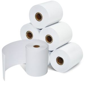 Rollo de Papel Térmico para Recibos de Caja Registradora POS, 80mm, Libre de BPA - Product Image 1