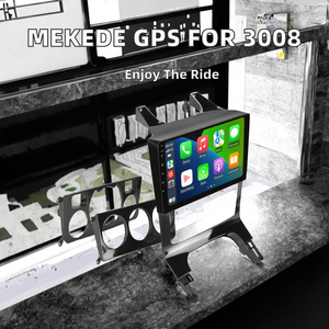 Lecteur multimédia GPS portable pour voiture, lecteur stéréo, lecteur TV, lecteur <span class=keywords><strong>CD</strong></span> pour <span class=keywords><strong>Peugeot</strong></span> <span class=keywords><strong>3008</strong></span> 2009-2016, écran tactile Android IPS, tableau de bord - Product Image 3