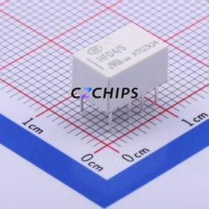 HFD4/5 Signal Relay DIP,6.5x10mm Relay 5V 2 Changeover: 2C (DPDT-Changeover)::: 8 1A-30VDC/300mA-125VAC - Product Image 1