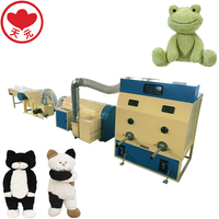 Máquina de fabricación de fibra para mascotas Máquina de fabricación de fibra de poliéster para mascotas Relleno de juguetes de peluche