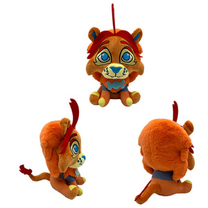 Nouveaux jouets en peluche Indigo Park, Rambly Mollie Macaw Raccoon, peluches, poupée, jouet en peluche, oreiller, cadeau de dessin animé pour les fans, collection - Product Image 2