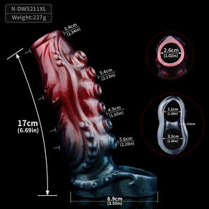 Extensión <span class=keywords><strong>de</strong></span> Pene NNSX, Funda <span class=keywords><strong>de</strong></span> Pene con Diseño <span class=keywords><strong>de</strong></span> Pulpo, Agrandamiento Masculino, Retraso <span class=keywords><strong>de</strong></span> la Eyaculación, Masajeador <span class=keywords><strong>de</strong></span> Clítoris, Anillo para Pene, Funda para Pene, Juguetes Sexuales para Hombres - Product Image 2