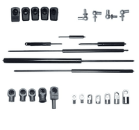 Truk dan Mobil Tailgate Damper Trunk Liftgate Tailgate Shock Lift Mendukung Pegas Gas