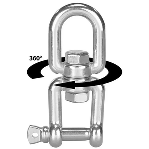 Jrsgs thép không gỉ Vòng Liên Kết Chuỗi xoay vòng mắt xoay móc mắt và Hàm xoay - Product Image 5