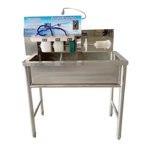Vente flash : Équipement de lavage de chaussures automatique en acier inoxydable, machine à lustrer les chaussures automatique ou semi-automatique pour chaussures en cuir - Product Image 2
