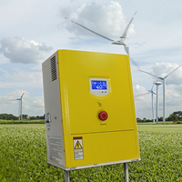 Contrôleur d'éolienne 2KW-3KW-5KW-10KW sur réseau/hors réseau 5KW avec contrôle Pwm & Mppt