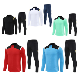 Custom Sports Tracksuits for <b>Men</b> Sportswear logo Football Training <b>Jacket</b> High Quality Unisex Tracksuit Set - Product Image 5