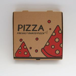 <span class=keywords><strong>Scatole</strong></span> per <span class=keywords><strong>Pizza</strong></span> riutilizzabili di <span class=keywords><strong>dimensioni</strong></span> personalizzabili all'ingrosso con goffratura e rivestimento UV in cartone ondulato contenitore per alimenti da asporto - Product Image 4