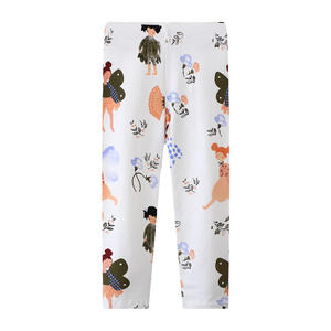 <span class=keywords><strong>Leggings</strong></span> Sottili per Bambine 2-7 Anni, Stampa Floreale, Morbidi ed Elastici, Pantaloni Lunghi all'Ingrosso - Product Image 2