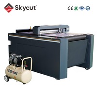 SKYCUT Cortadora de Papel Más Vendida en China, Cortadora de Vinilo de Cama Plana Skycut, Máquina Plotter de Corte de Pegatinas FCR6090