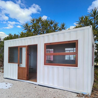Villa conteneur pour la vie en plein air, mini-maisons, bar et atelier – Prêt à expédier, bâtiment de jardin moderne