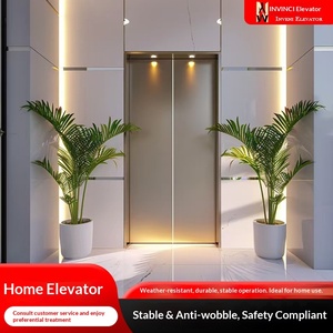Ascensor Hidráulico de Tracción para Viviendas, Villas, Áticos, Casas Pequeñas y Medianas, de Dos, Tres y Cuatro Pisos, para Autobuidos - Product Image 1