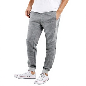 Men's Formal Mid Waist Eco-Friendly <b>Waterproof</b> Lightweight Cotton Spandex Summer Sweatpants Joggers <b>Trousers</b> Pockets Pants - Product Image 2