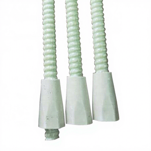 เหล็กเส้นไฟเบอร์กลาสเสริมแรงแบบมีเกลียวและน็อต - Product Image 1