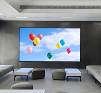 Pantalla LED de Instalación Fija para Interiores P2, Montada en Pared, con Píxeles Pequeños, Alta Frecuencia de Actualización, Sistema de Pared de Fondo HD para Reuniones