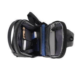 Personnalisable Logo Style Loisirs Sacs Vente En Gros Mode Casal Esporte Bolso Zip Bandouliere Poitrine - Product Image 1