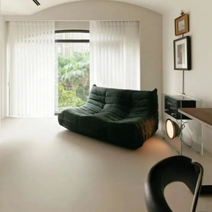 Fauteuil carré gonflable inclinable pour enfants, rembourré en éponge et velours, avec assise douce et rembourrée pour chambre, salle d'activités, villa, école - Product Image 4