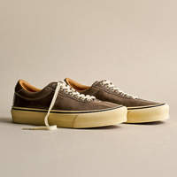 Chaussures de skate rétro en cuir respirant à semelle épaisse unisexe avec logo personnalisé de haute qualité, antidérapantes, décontractées, vente en gros du fabricant