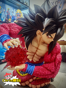 Buste de Goku Super Saiyan 4 en PVC grandeur nature 94 cm, figurine d'action <span class=keywords><strong>DBZ</strong></span> pour collectionneurs et exposition - Product Image 3