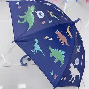 <span class=keywords><strong>Parapluie</strong></span> Enfant Stephen Joseph à Changement de Couleur Réactif à l'Eau, Sans Pincement, en Polyester, Utilisation Humide/Sèche, pour Enfants, Motif Requin Baleine - Product Image 3