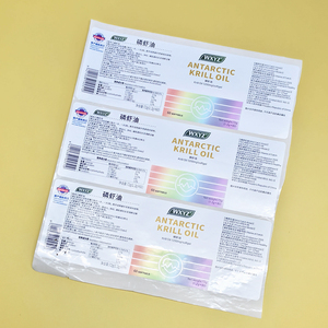 Tùy chỉnh không thấm nước tự dính chăm sóc sức khỏe bao bì nhãn CuộN vitamin bổ sung nhãn cho chai y tế - Product Image 4