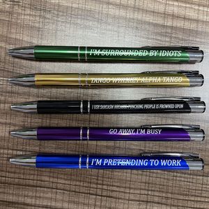 Bolígrafo promocional metálico de lujo de fabricación profesional de China, bolígrafo de metal colorido, bolígrafo personalizado con logotipo - Product Image 2