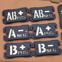 Boucles en plastique Glow a B O AB Blood POS NEG Clips pour sac à dos Boucle de remplacement en nylon Tri Glide pour sac à dos