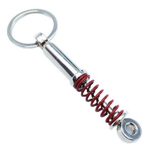 Car Accessories Car Auto Tuning Parts <b>Key</b> Chain Shock Absorber Keychain Spring Shock Absorber Zinc Alloy <b>Key</b> <b>Ring</b> - Product Image 6