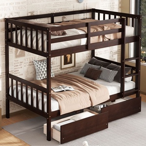 Massivholz-Doppelstockbett für Kinder, Kindergarten-Schlafbett, Familien-Doppelstockbett für Kinder - Product Image 1