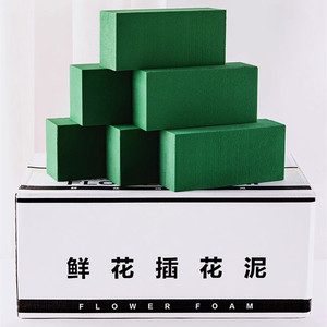 진짜 꽃과 섬유 꽃을위한 꽃 거품 화환 - Product Image 2