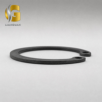 Guanlian Wholesale Customized Black Oxide Spring Steel Internal Circlip Retaining Ring Hole Snap Ring Fastener