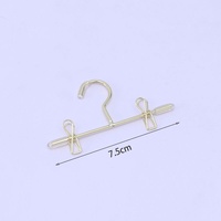 Nouvelle poupée de 30 cm avec vêtements de bébé en métal, clip pour collants de 7,5 cm et petit cintre de 12 cm, rangement multifonctionnel pour vêtements de bébé