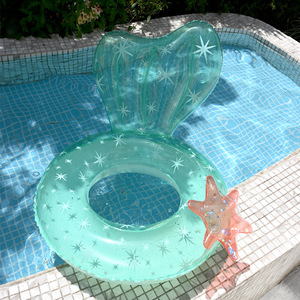 Bouée gonflable étoile de mer Mingyuan pour adulte, populaire, avec dossier inclinable, protection environnementale, PVC épais, bouée de sauvetage sirène - Product Image 3