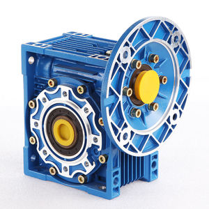 Reductor de velocidad de tornillo sin fin NMRV de venta directa de fábrica, modelos NMRV030 a NMRV090, caja de engranajes de tornillo sin fin de aluminio, 1 año de garantía, material 100% cobre de alta calidad. - Product Image 1