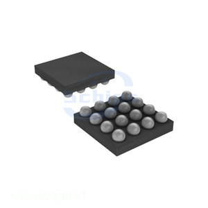 MAX4693EBE+T 16 WFBGA, CSPBGA Manufacturer Channel Interface Original Integrated Circuits IC SWITCH SPDT X 3 70OHM 16UCSP - Product Image 1
