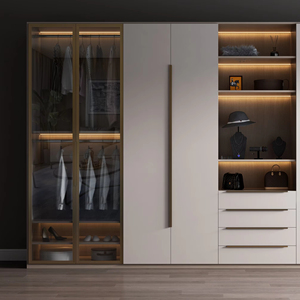 <span class=keywords><strong>Armadio</strong></span> personalizzabile con scaffalature aperte-contenitore Versatile per la camera da letto - Product Image 1