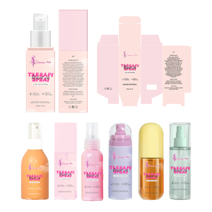 Spray thérapeutique lissant personnalisé pour contrôler les frisottis, après-shampoing en profondeur sans rinçage, spray démêlant pour cheveux secs et humides avec nœuds - Product Image 1