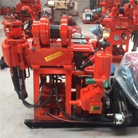 La plate-forme de forage de puits d'eau entièrement hydraulique XY-100 et la plate-forme de forage de surface rotative ont une profondeur de forage de 100 mètres