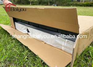 43in nhiệm vụ nặng nề Stackable Lớn con chó lồng kim loại cũi con chó lồng cũi - Product Image 5