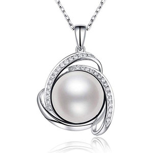 Collar con colgante de flor simple para mujer, joyería de moda, regalo para uso diario - Product Image 1