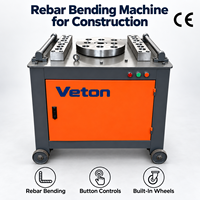 Machine à cintrer les barres d'armature pour les installations de production de béton préfabriqué et la fabrication de composants structurels