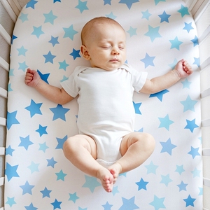 100% Organic Cotton Boy Girl Soft Breathable Baby <strong>Mattress</strong> Newborn Jersey Bassinet Fitted Sheet - Product Image 3